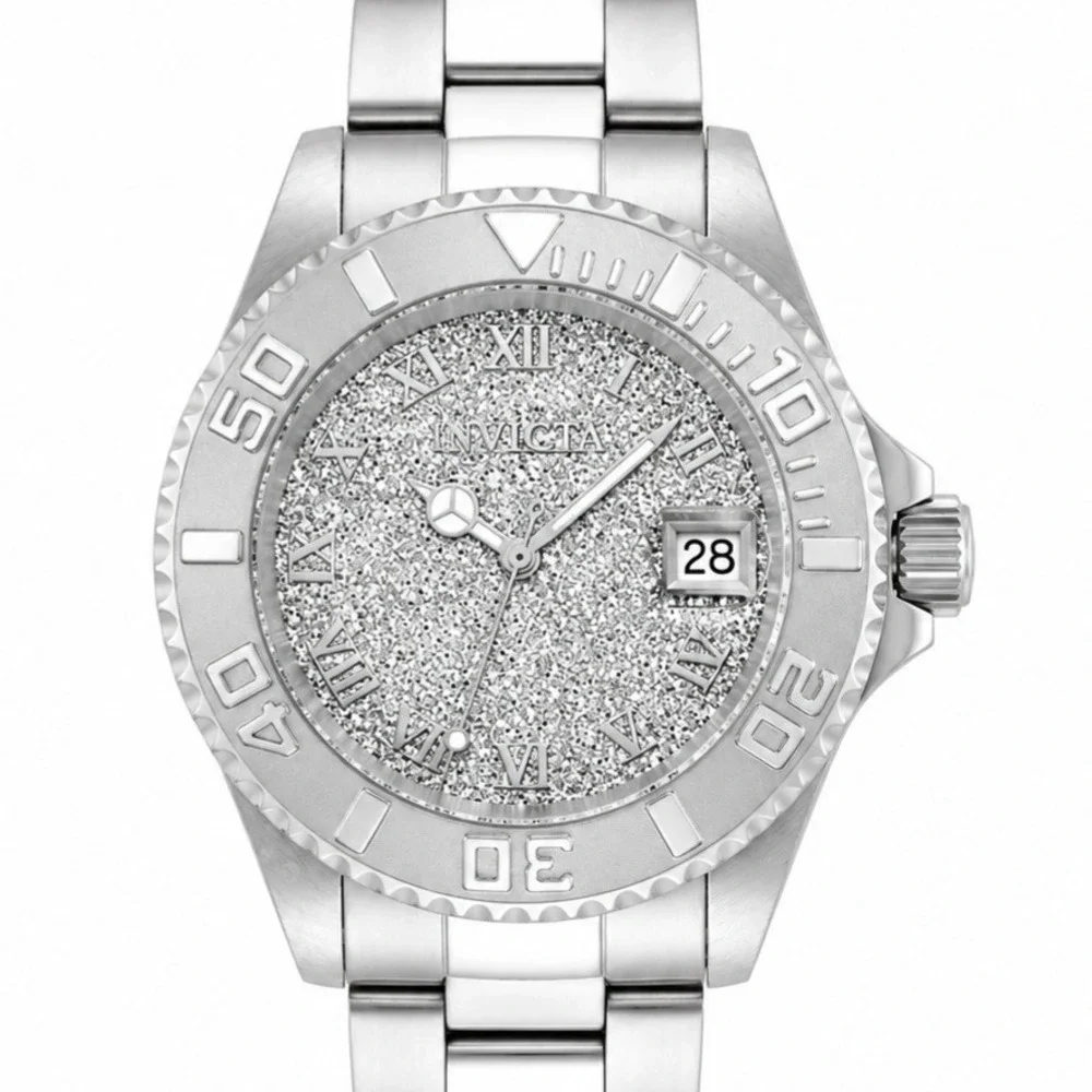 NEW Invicta Angel Swiss Ronda 515 Caliber Women's Watch 40mm, Steel (22706)